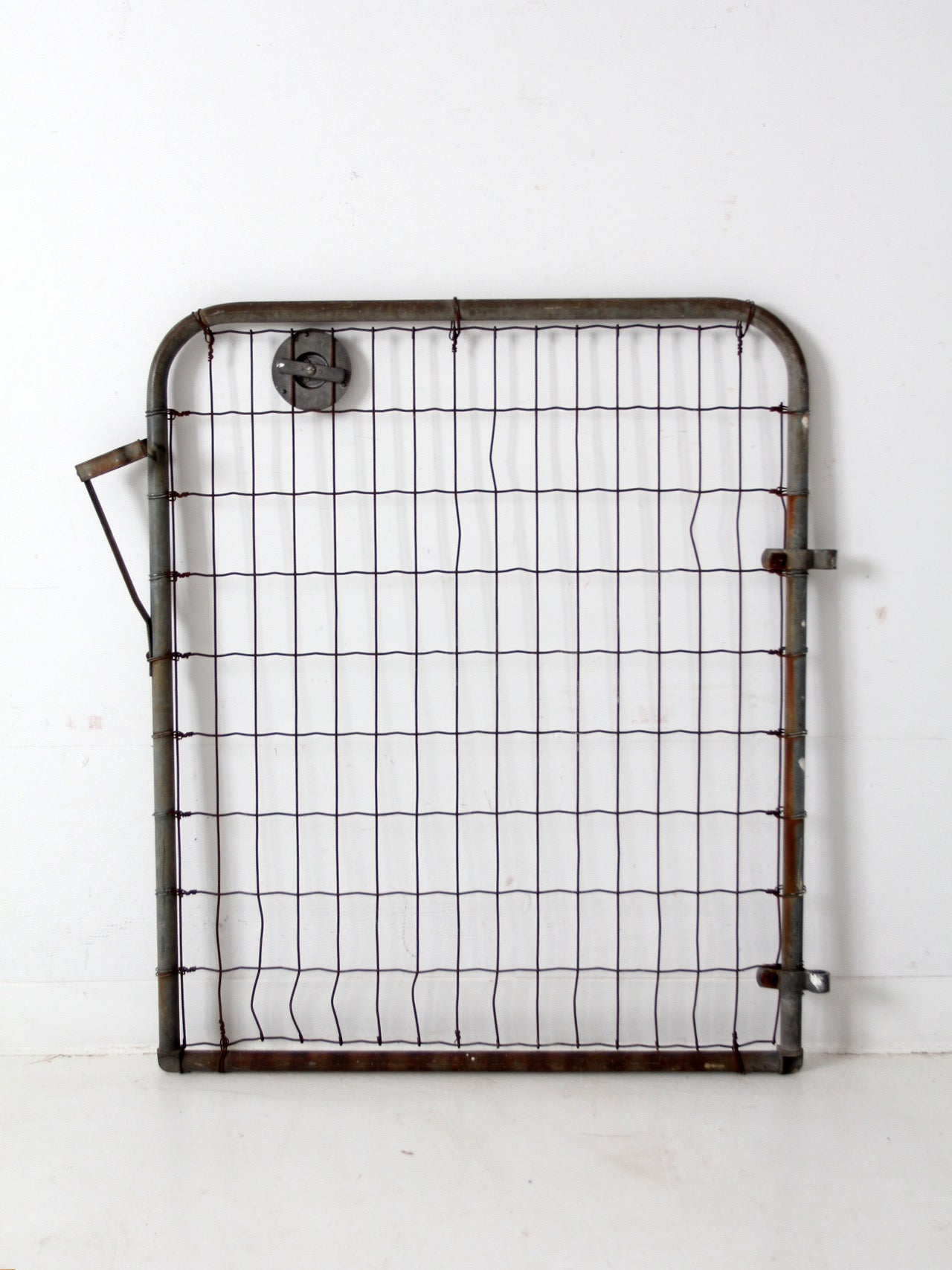 vintage Sears metal garden gate