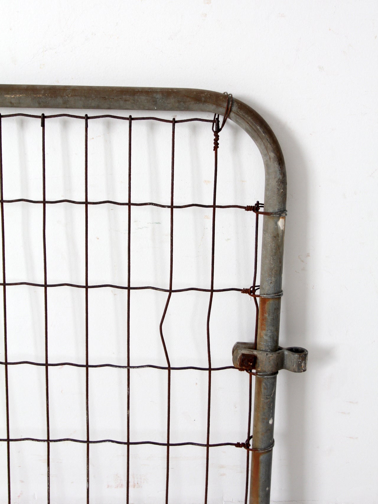 vintage Sears metal garden gate