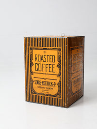 antique Sears Roebuck Co coffee bin