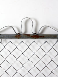 vintage Sears metal garden gate