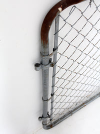 vintage Sears metal garden gate