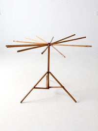 antique laundry wood drying rack