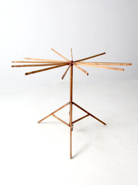 antique laundry wood drying rack