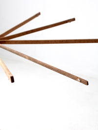 antique laundry wood drying rack