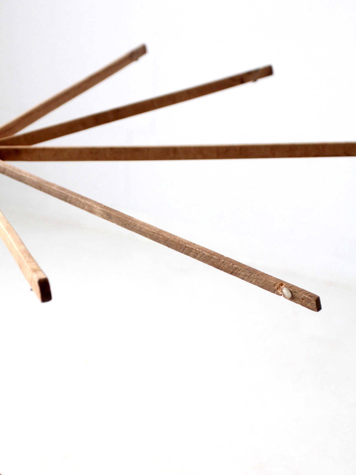 antique laundry wood drying rack