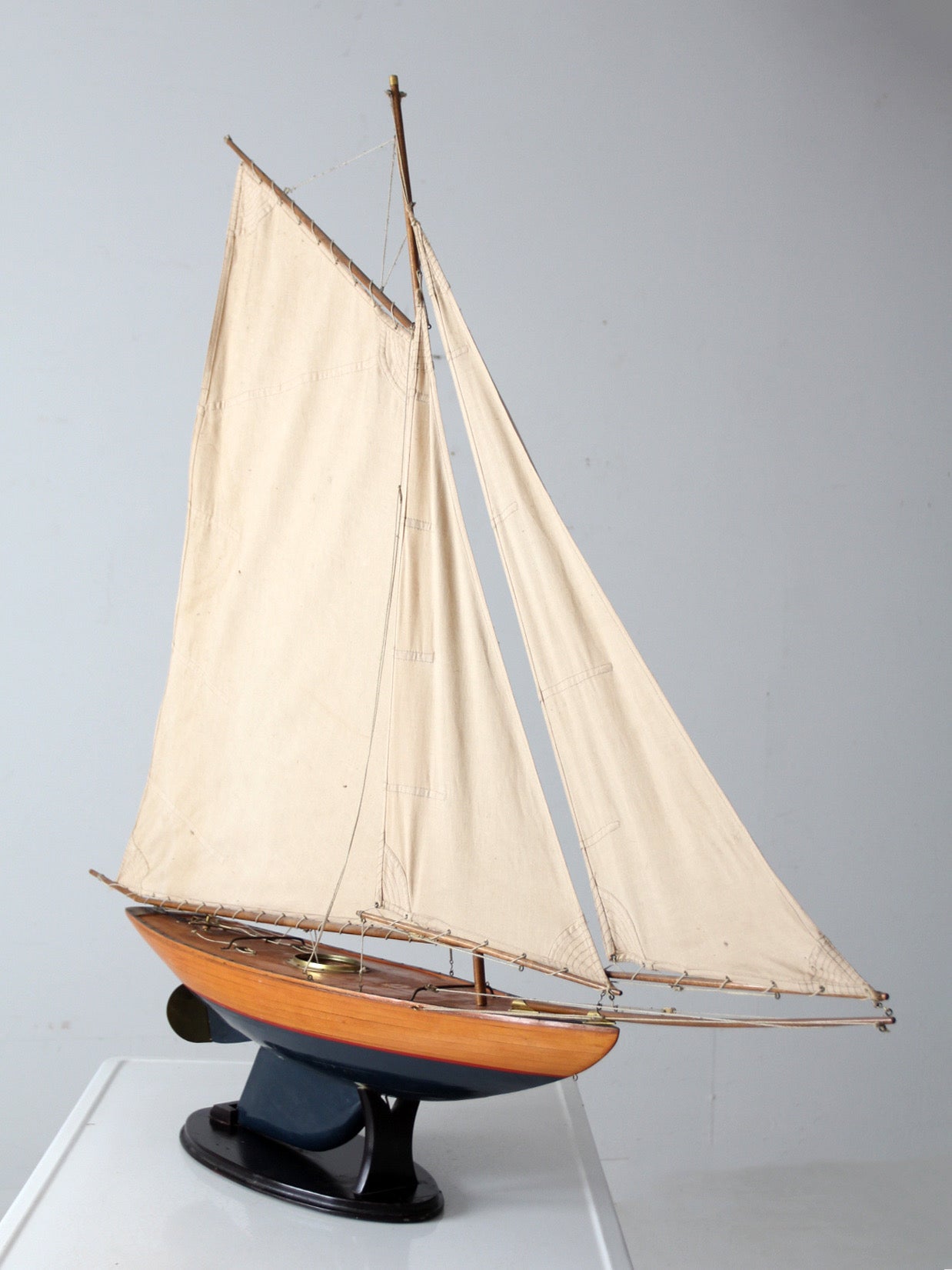 early 20th century pond yacht
