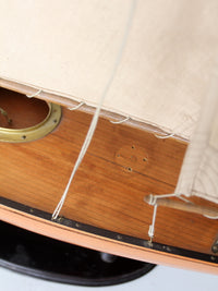 early 20th century pond yacht