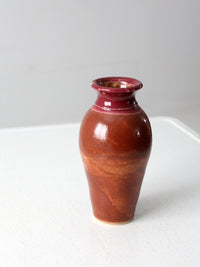 vintage studio pottery vase
