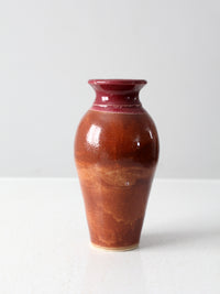 vintage studio pottery vase