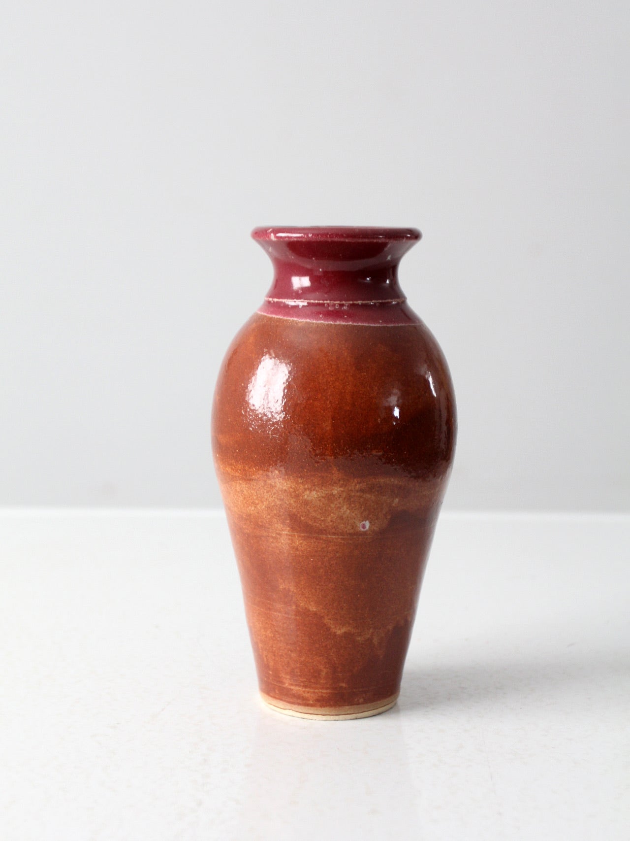 vintage studio pottery vase