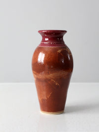 vintage studio pottery vase