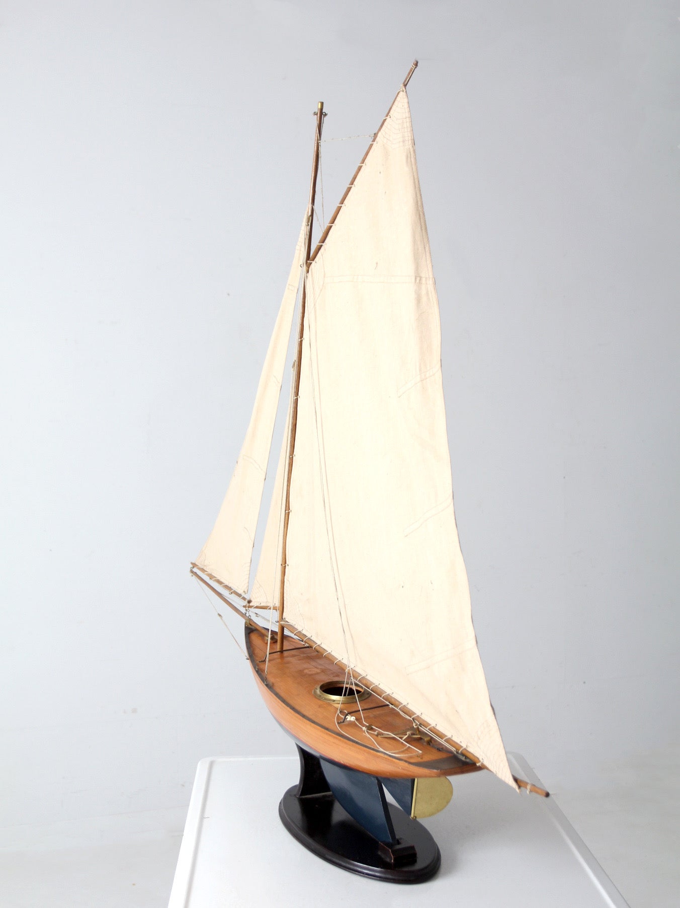 early 20th century pond yacht