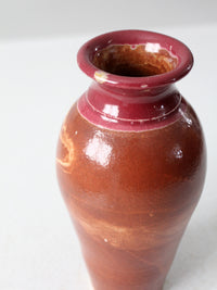 vintage studio pottery vase