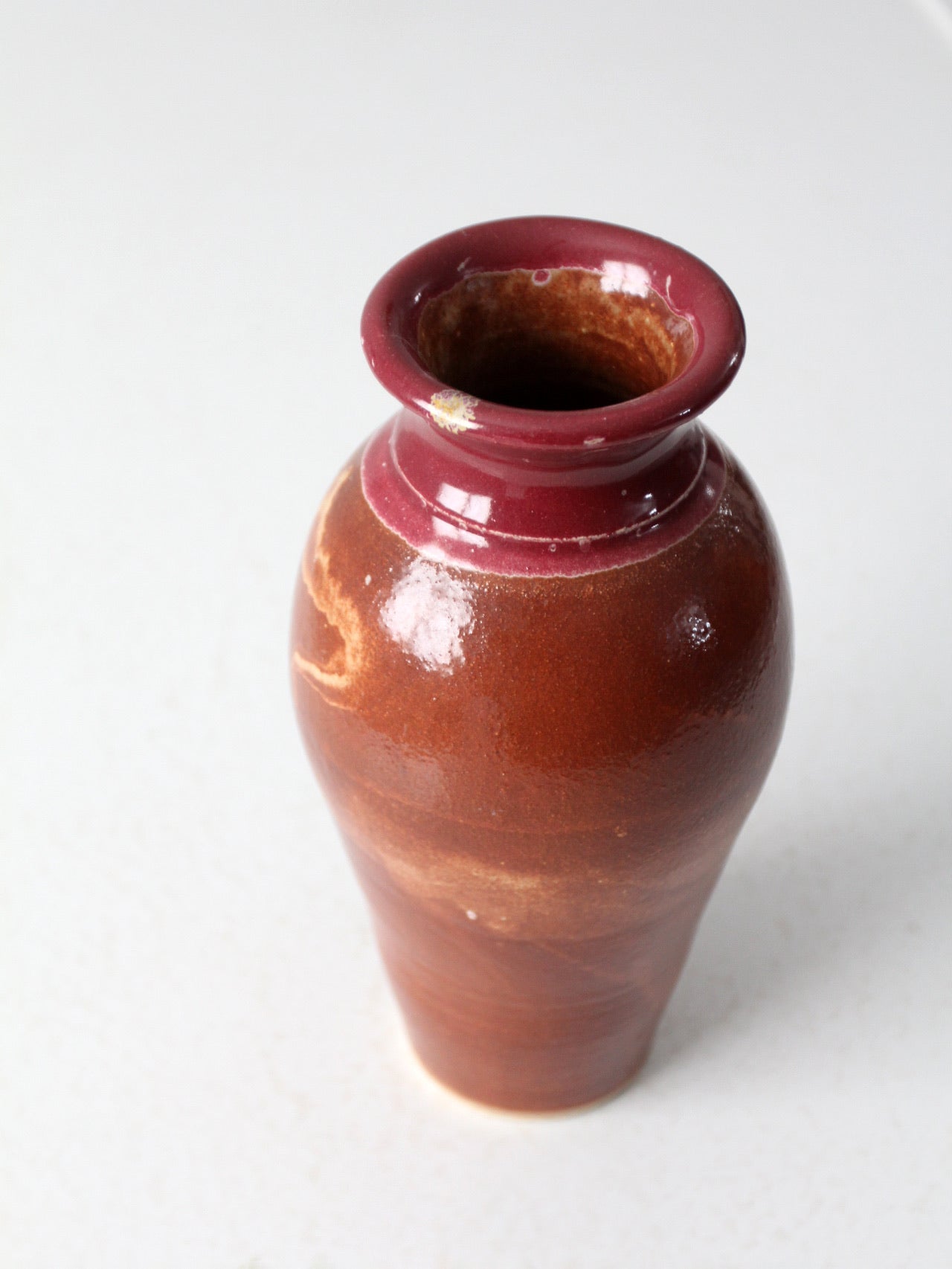 vintage studio pottery vase