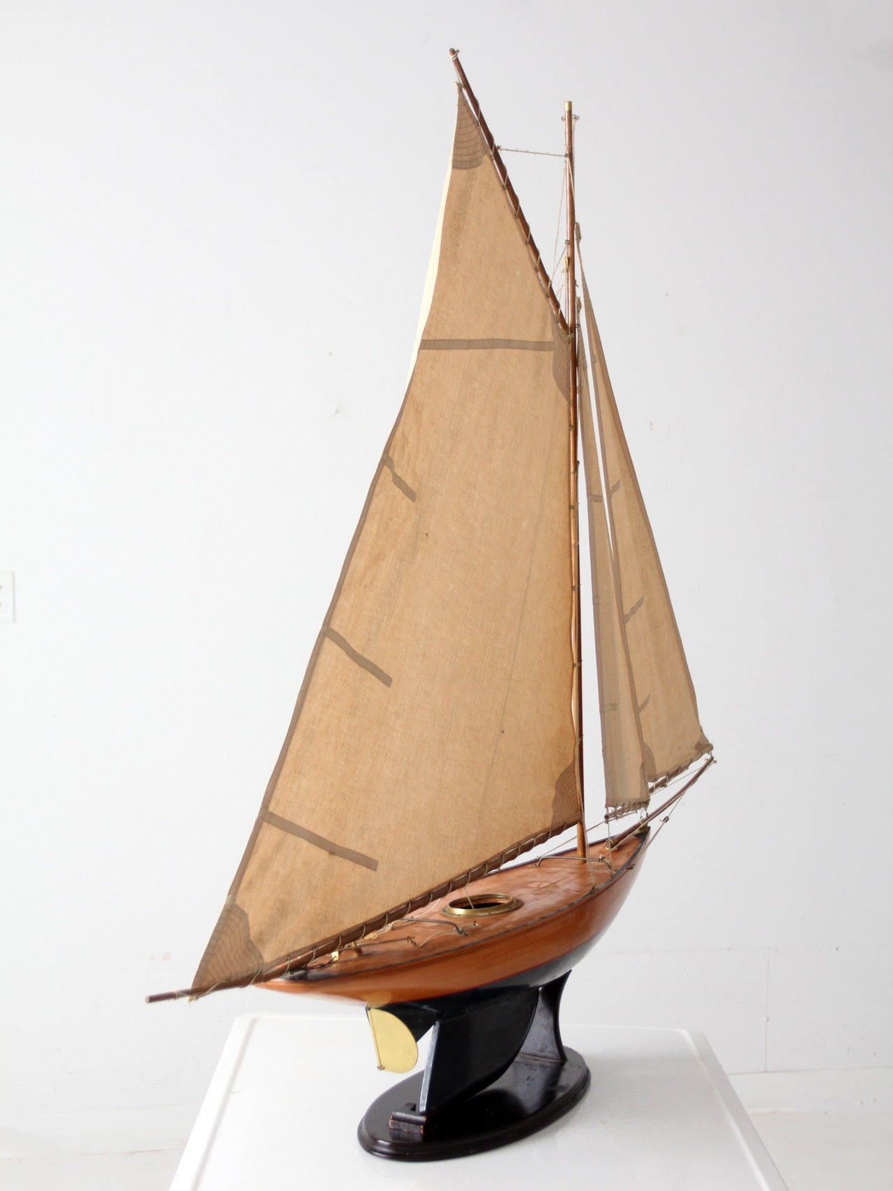 early 20th century pond yacht