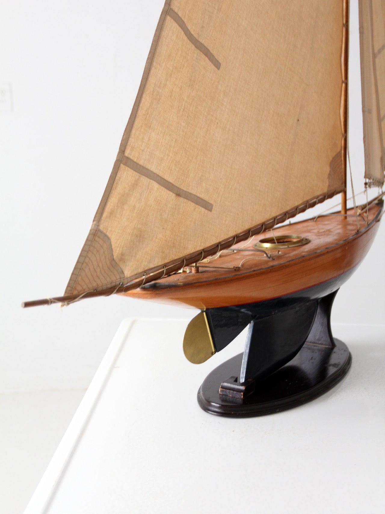 early 20th century pond yacht