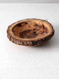 vintage wood slice wall art