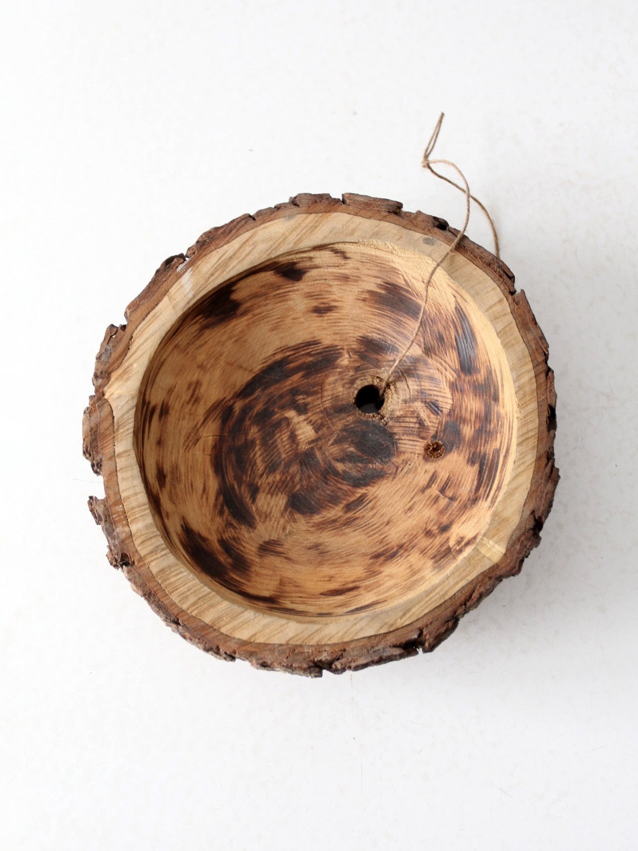 vintage wood slice wall art