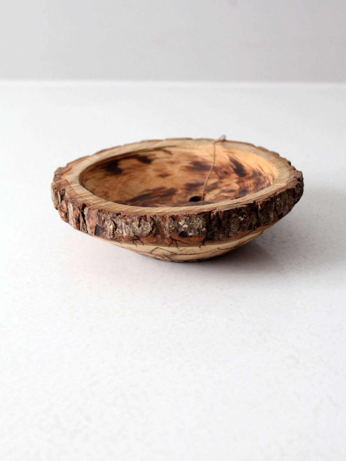 vintage wood slice wall art