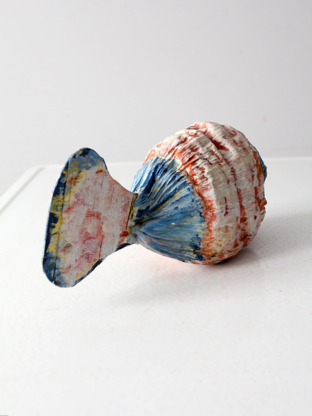 vintage handmade fish art