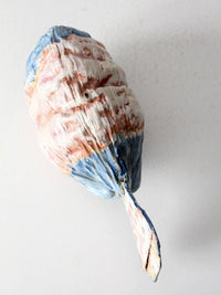 vintage handmade fish art