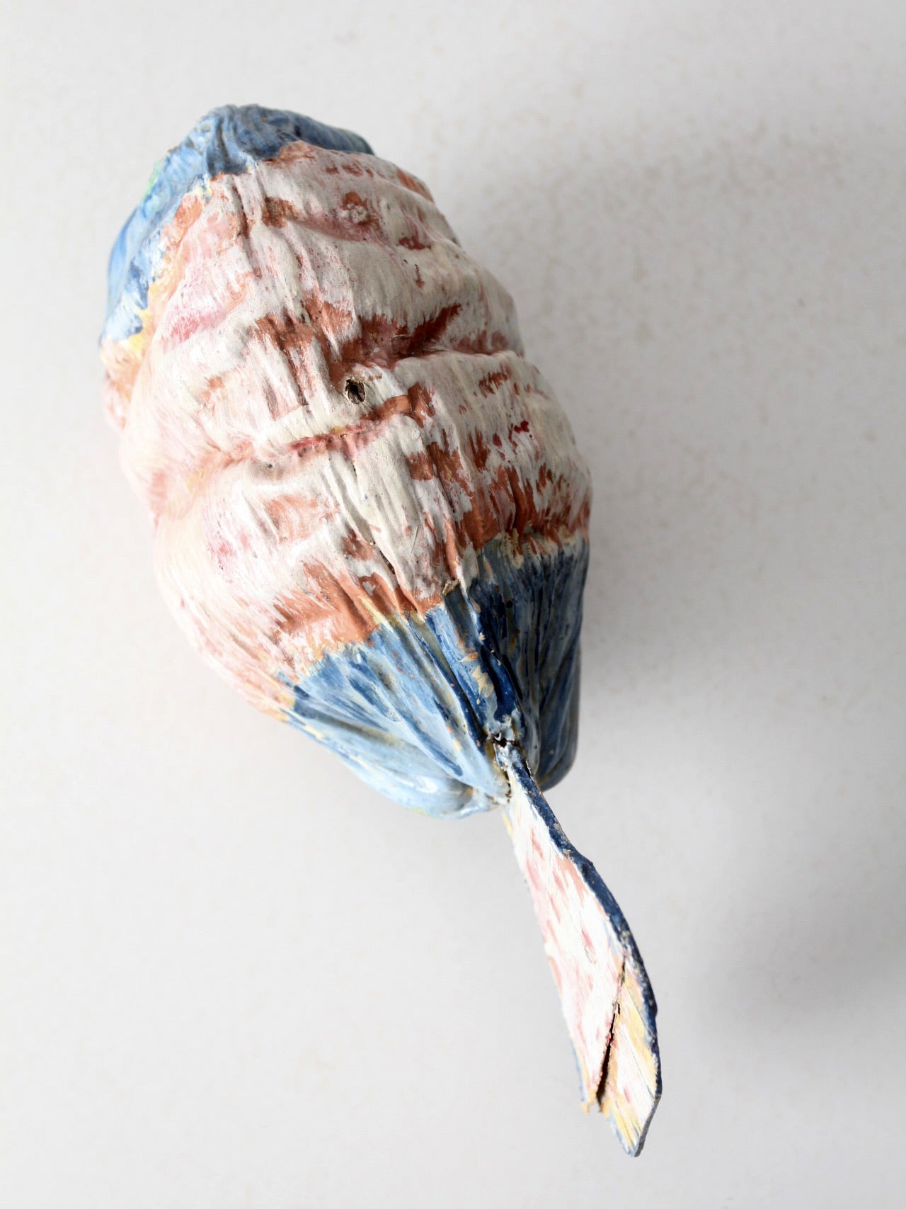 vintage handmade fish art