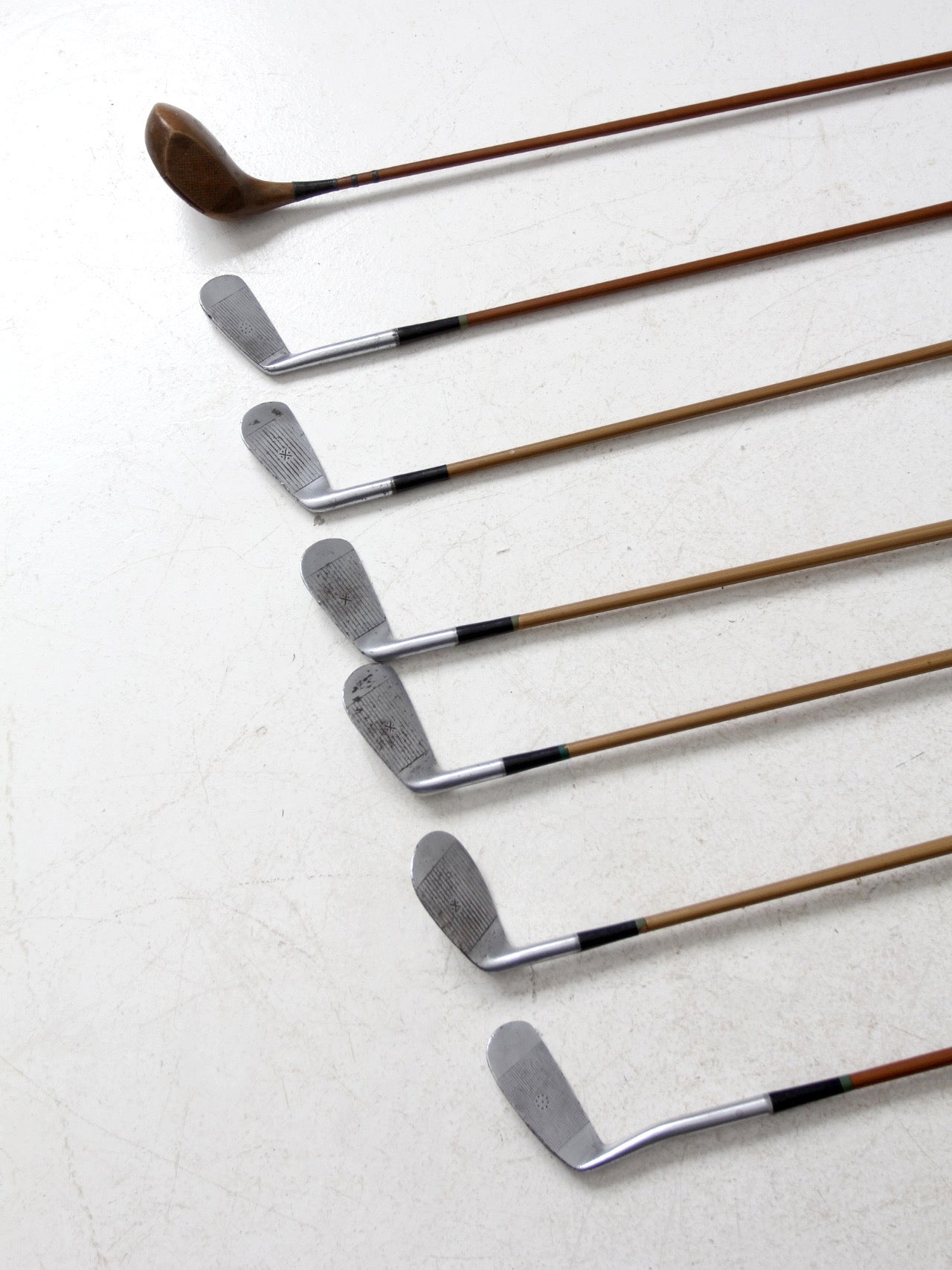 vintage Spalding golf club set - Robert T Jones Jr. models