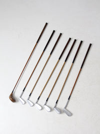 vintage Spalding golf club set - Robert T Jones Jr. models