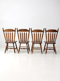 mid-century Colonial Revival dining chairs set of 4
