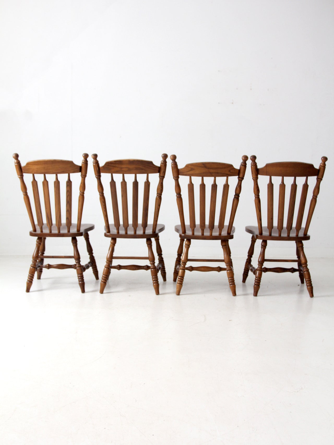 mid-century Colonial Revival dining chairs set of 4