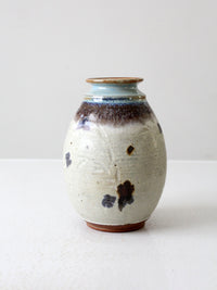 vintage studio pottery vase