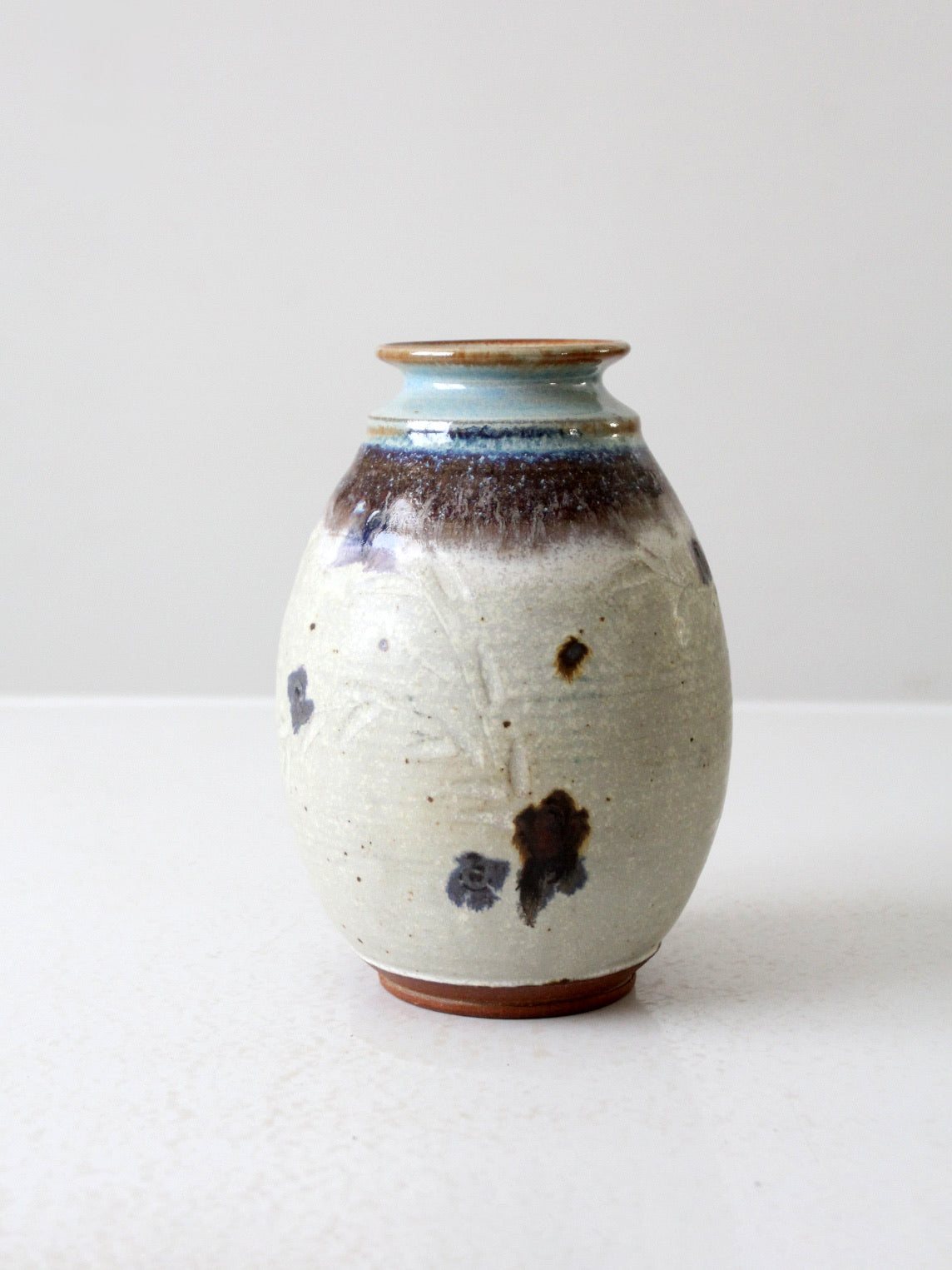 vintage studio pottery vase