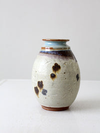 vintage studio pottery vase