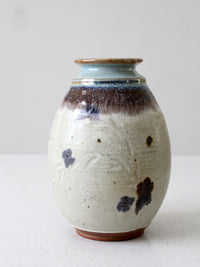 vintage studio pottery vase