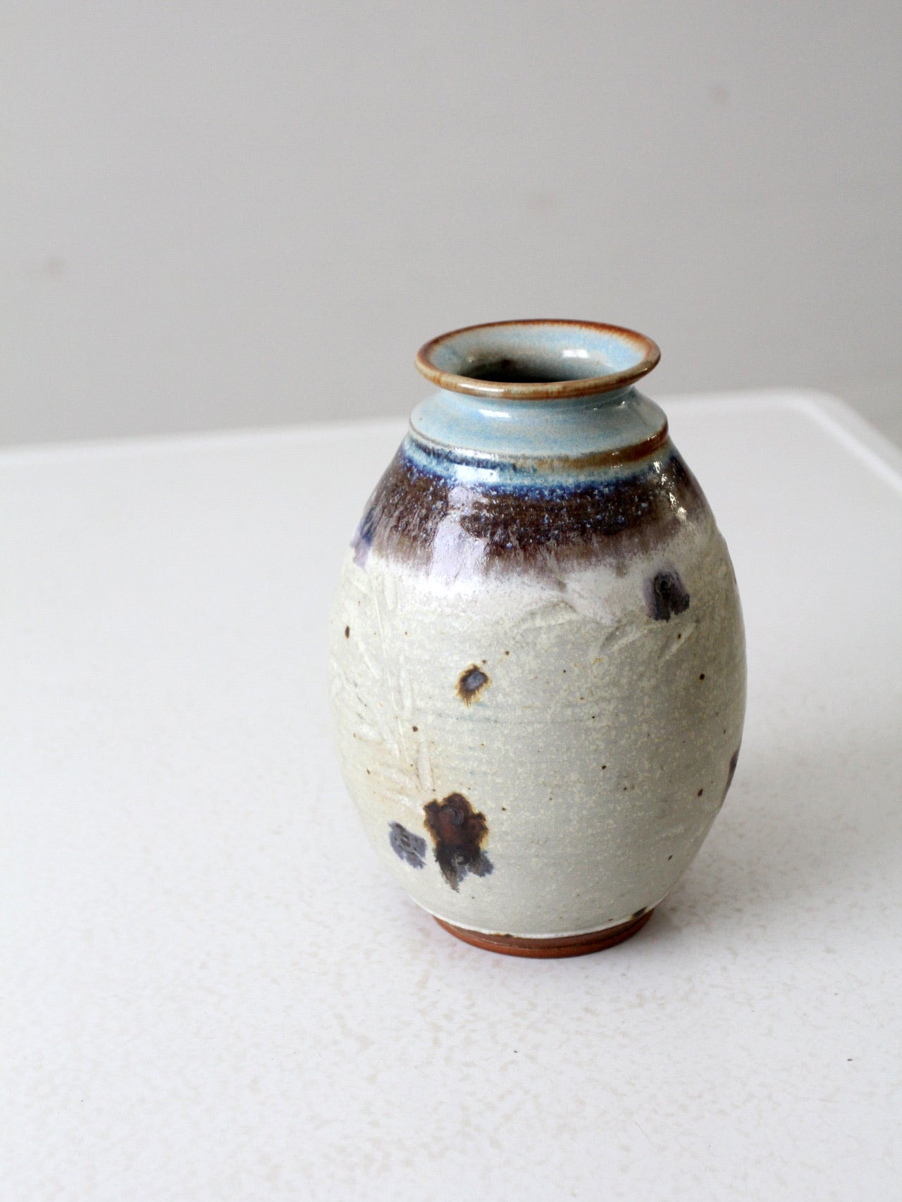 vintage studio pottery vase