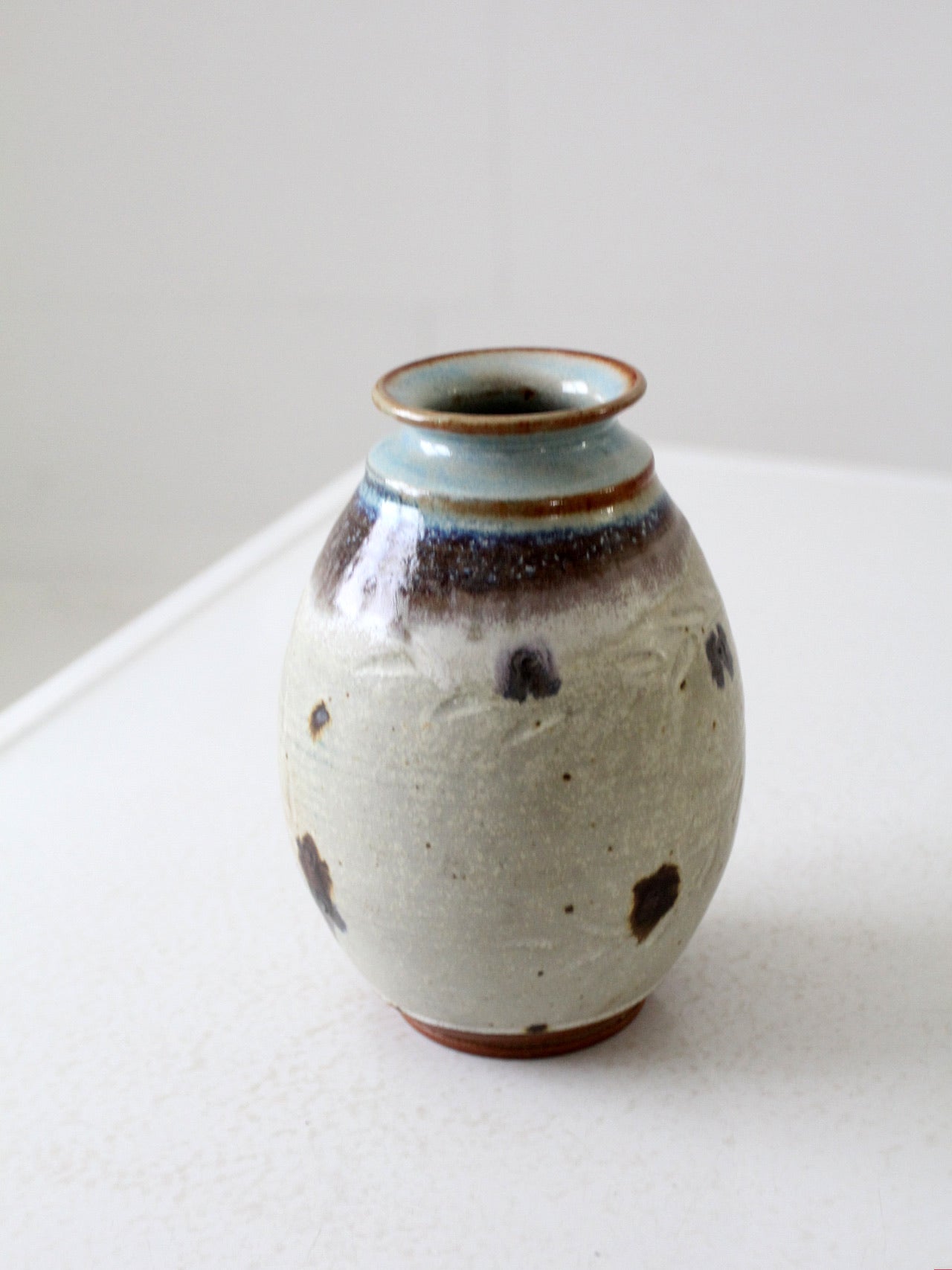 vintage studio pottery vase