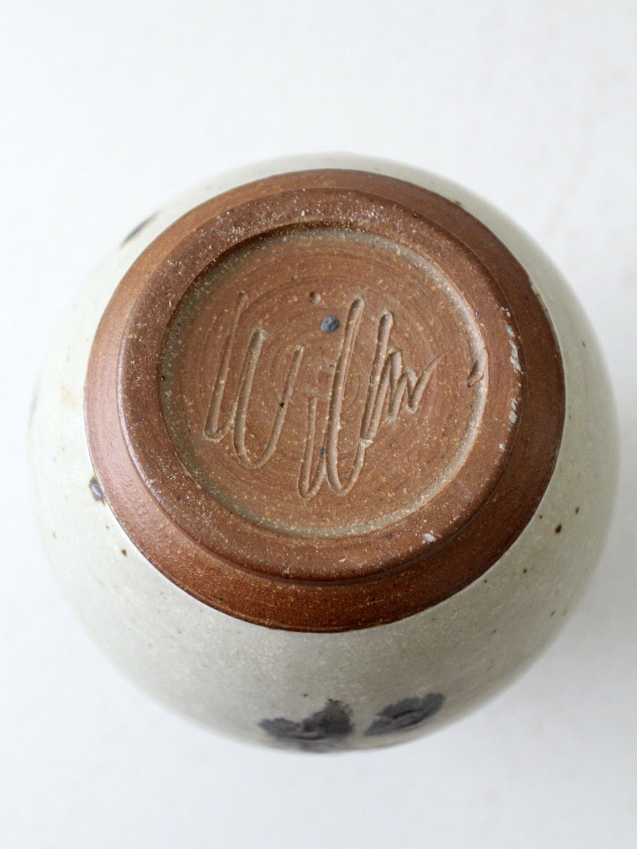 vintage studio pottery vase