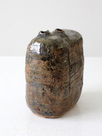 vintage studio pottery vase