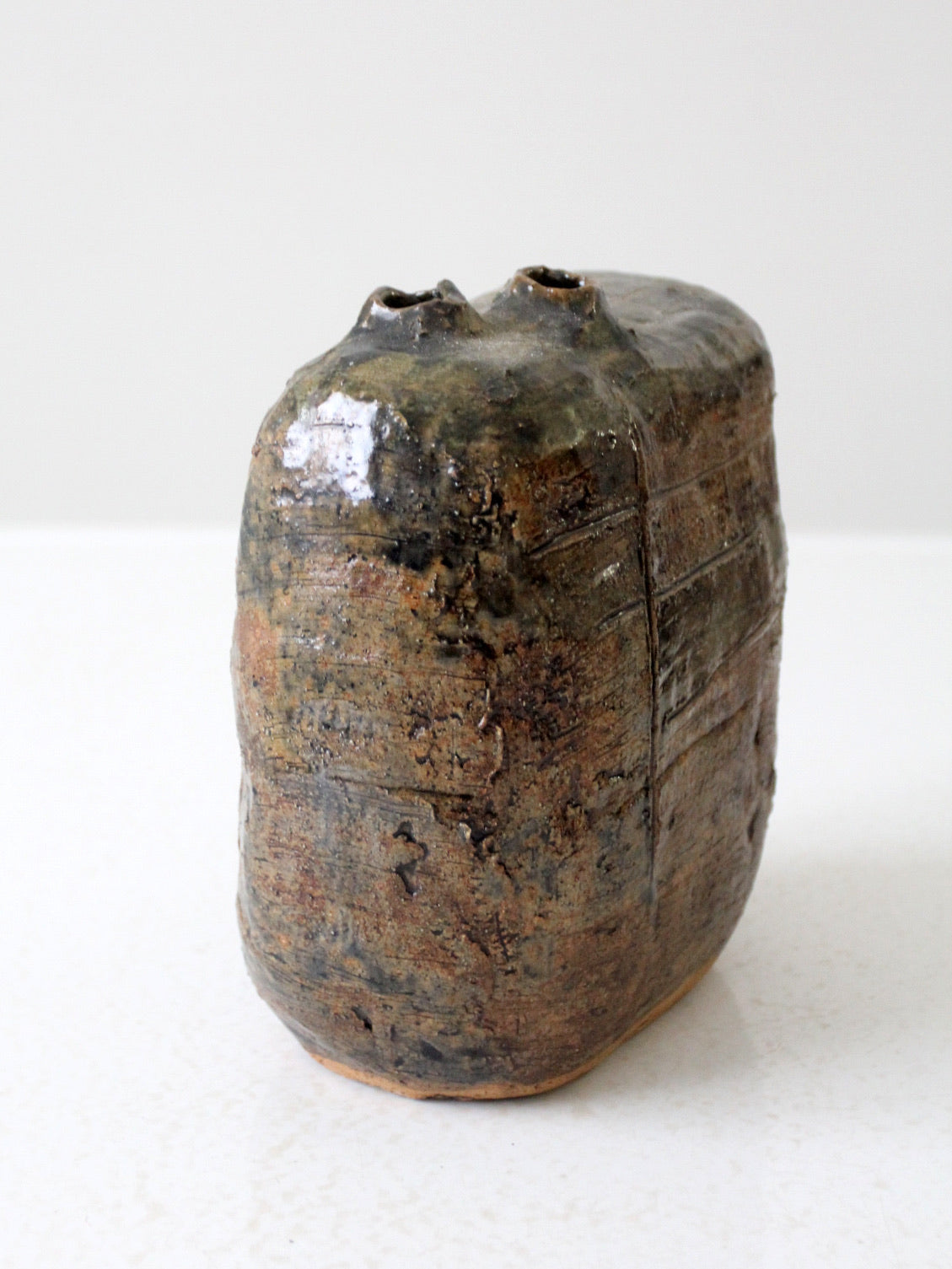 vintage studio pottery vase