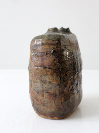 vintage studio pottery vase