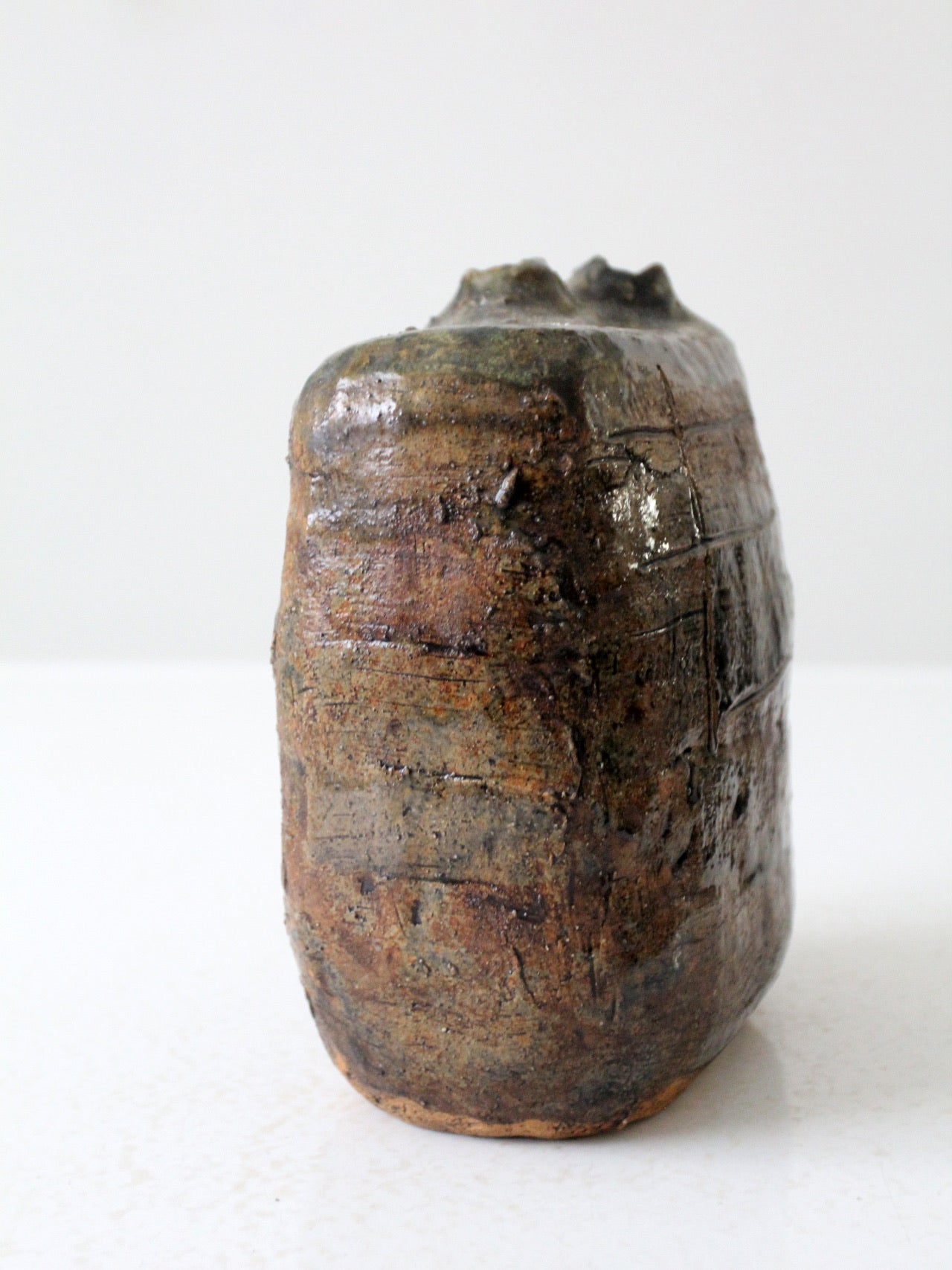 vintage studio pottery vase