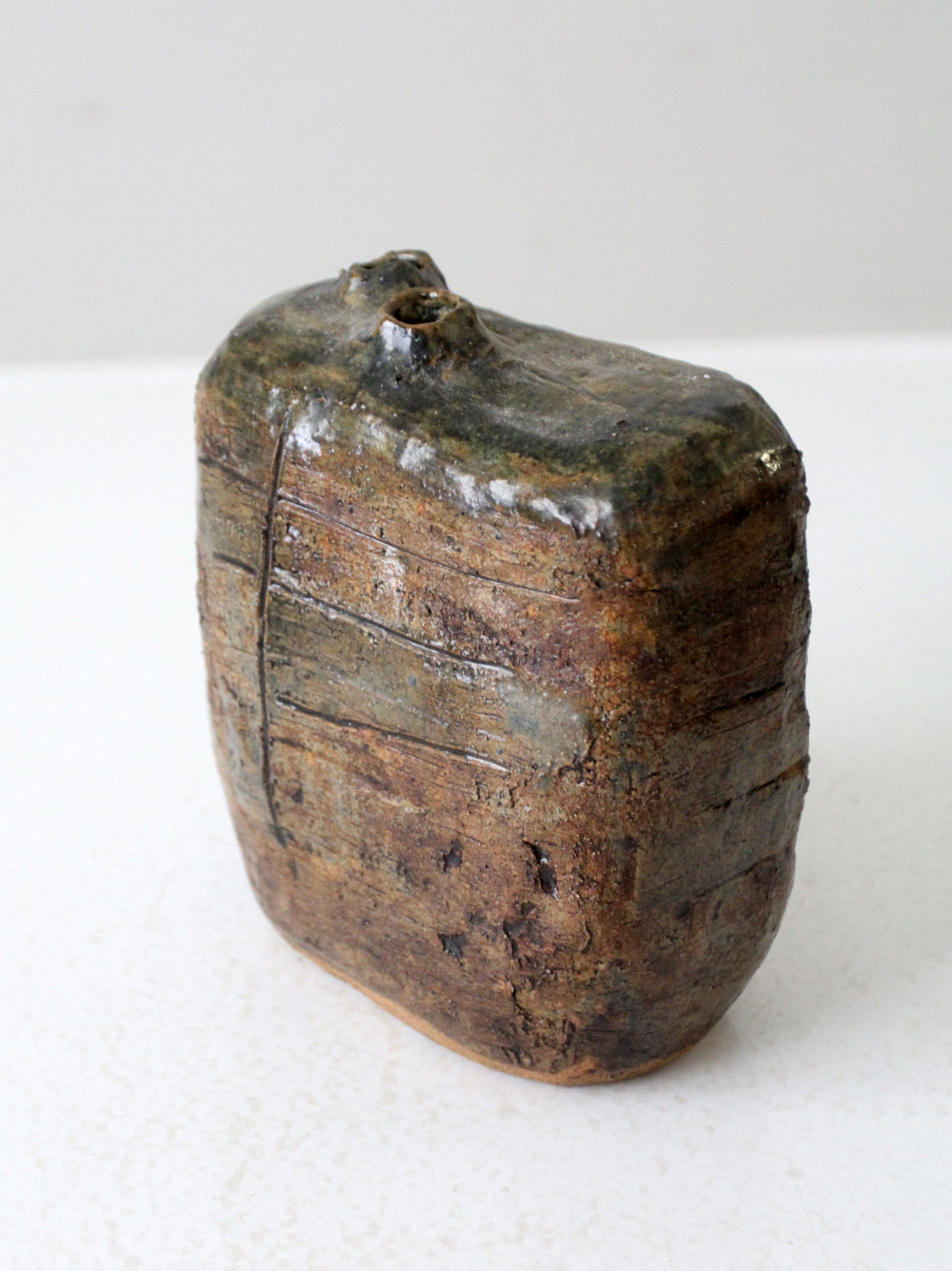 vintage studio pottery vase