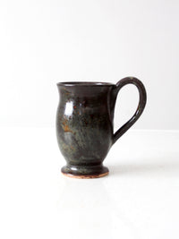 vintage studio pottery mug