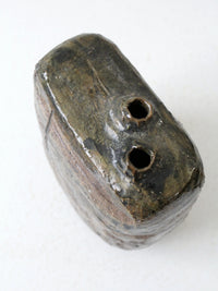 vintage studio pottery vase