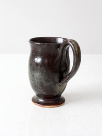 vintage studio pottery mug