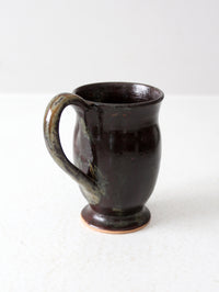 vintage studio pottery mug