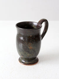vintage studio pottery mug