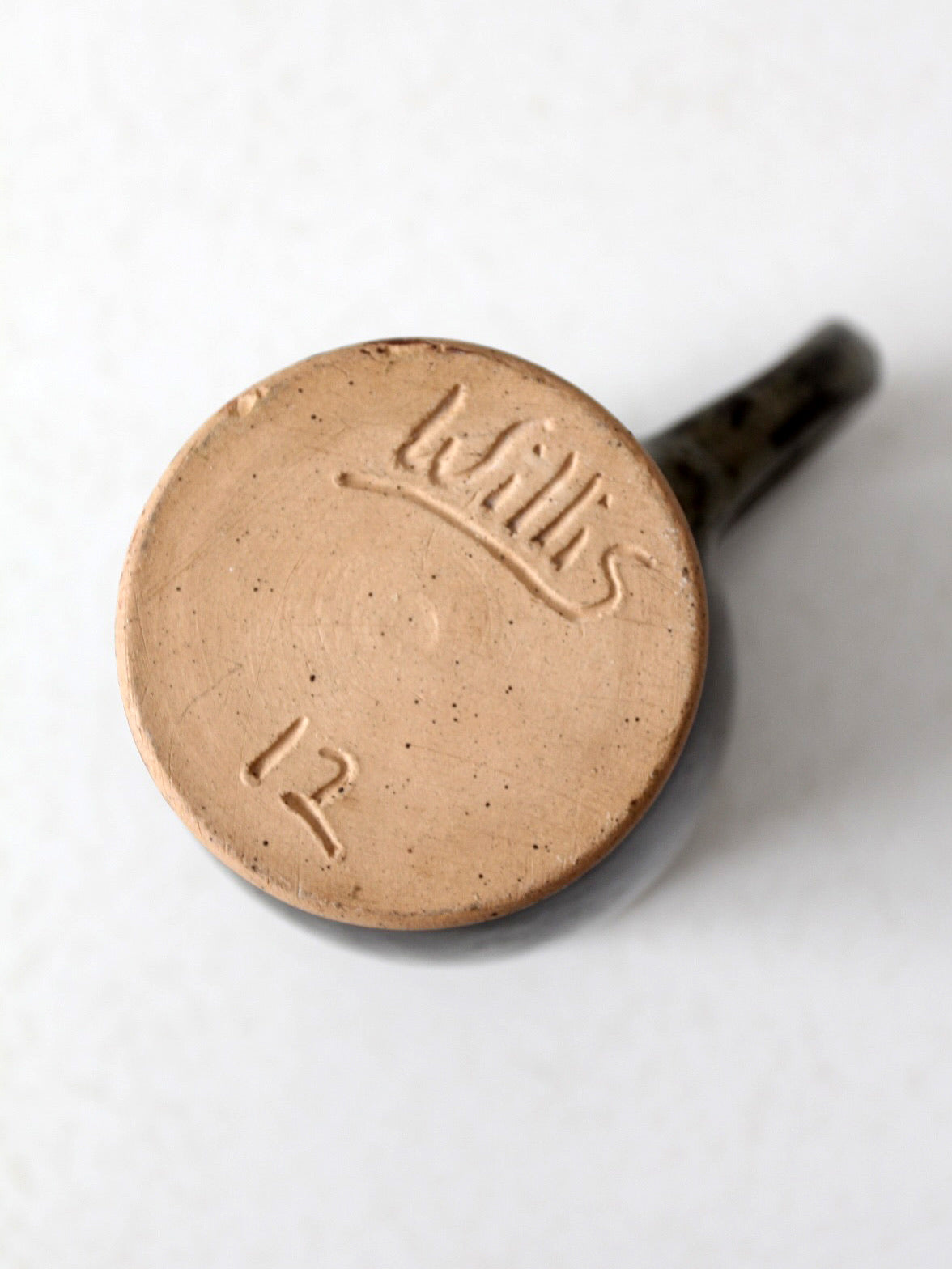 vintage studio pottery mug