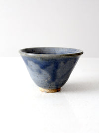 vintage studio pottery bowl ca 1981