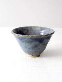 vintage studio pottery bowl ca 1981